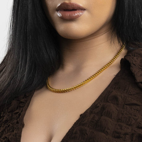 Women Franco Gold Chain (4mm) The Gold Gods