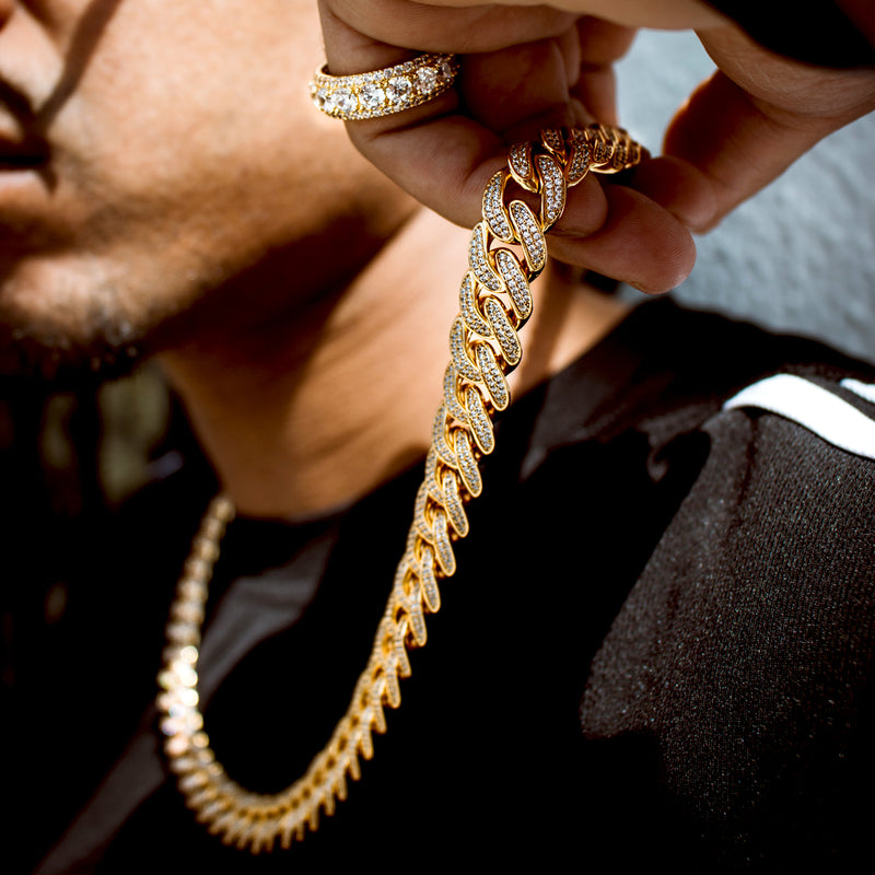 Men's Diamond Cuban Chains The Gold Gods Men's Jewelry